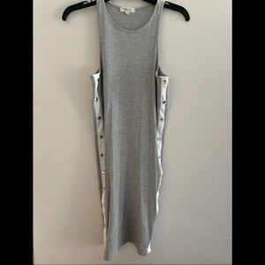 🌸3/$25🌸 Grey button side mini dress